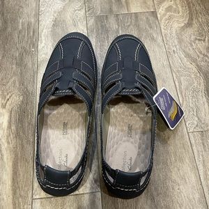 CLARK’S Haley Stork slip on shoes, size 9W